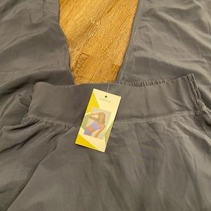 High Waisted Plain Joggers